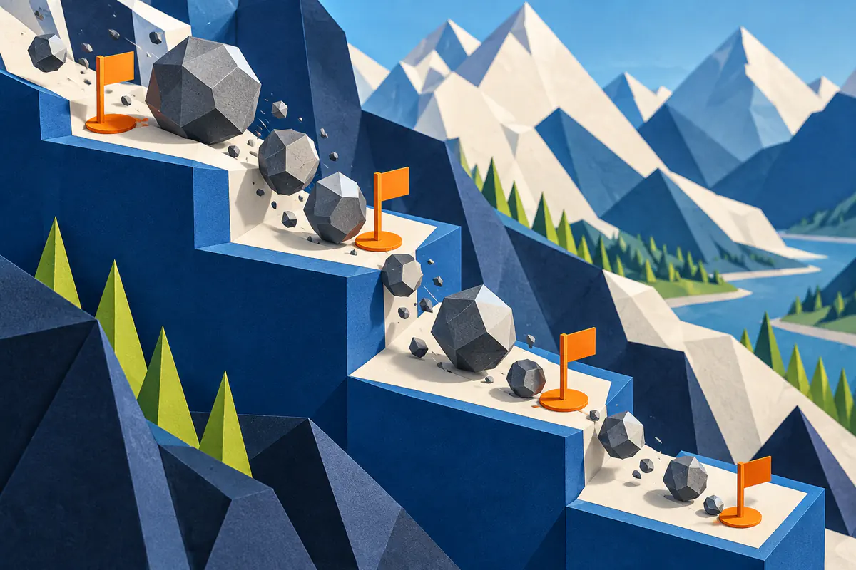 Original editorial model explaining the avalanche route in Gonzo’s Quest